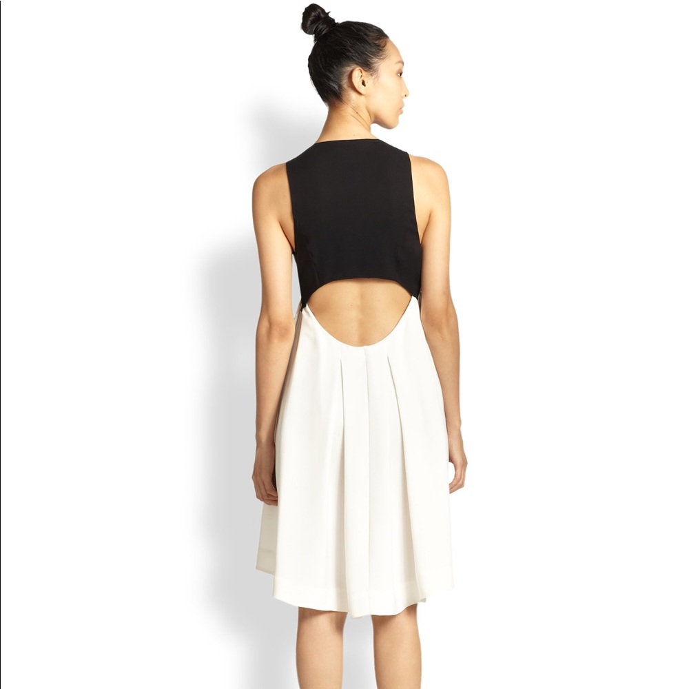 A.L.C. Marcus Silk Cutout Dress